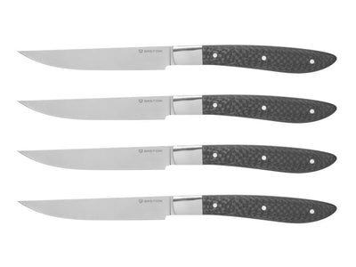 4-Piece carbon fiber steak knife by Bastion