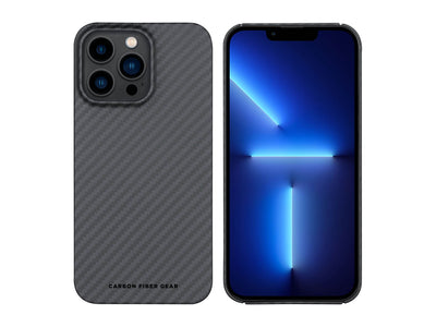 CarboKev 100% Aramid Fiber iPhone 13 Pro Max Case, front back