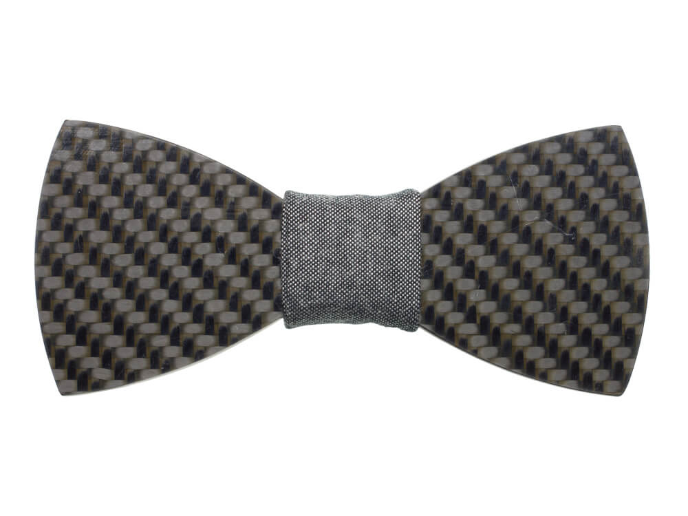 Real Carbon Fiber Bow Tie - Classic