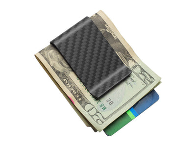 Real Carbon Fiber Money Clip / Matte