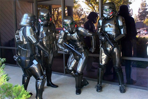 Carbon fiber Stormtroopers