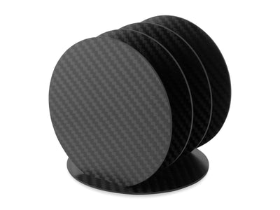 Common Fibers Carbon Fiber Coaster Set