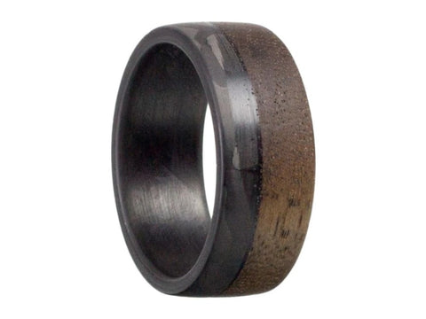 1-craftsman-carbon-fiber-and-walnut-wood-ring_f84b2ab3-022a-4f0c-9611-3a663f3b9e3d | Benefits of Getting A Carbon Fiber Ring | Strength and Durability