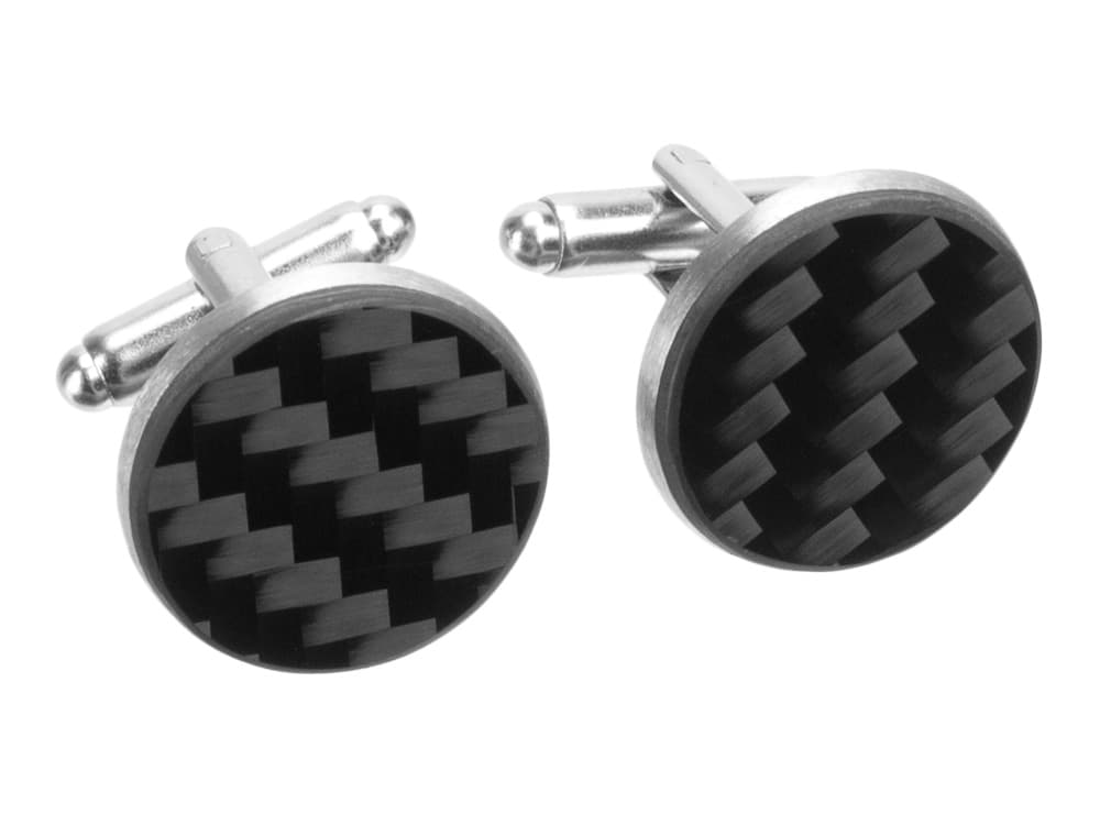 Ledon Carbon Fiber Cufflinks |10 Cool Gift Ideas For Husbands That They Will Actually Use |Ledon Carbon Fiber Cuff Links