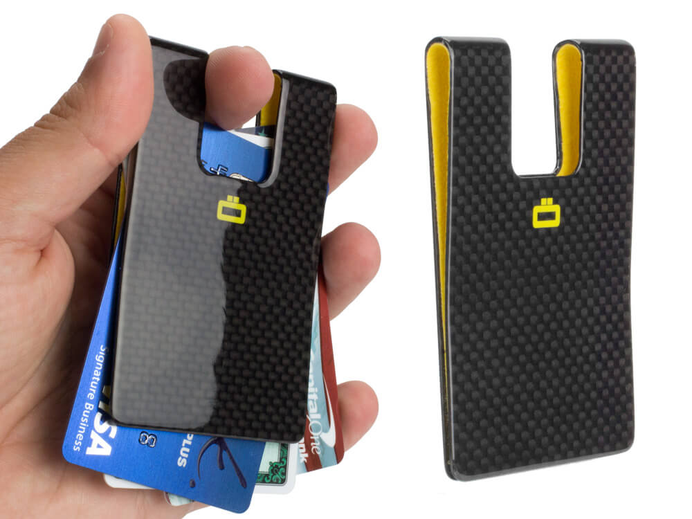 Ogon 3C Carbon Fiber RFID Blocking Card Clip