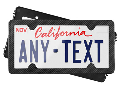 TagArmur Carbon Fiber License Plate Frame