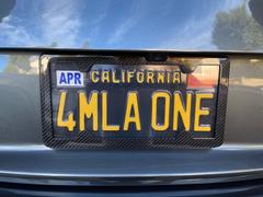 Carbon Fiber Gear TagArmur Carbon Fiber License Plate Frame - Gloss Finish Review