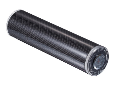 2-Cigar Carbon Fiber Travel Humidor, closed