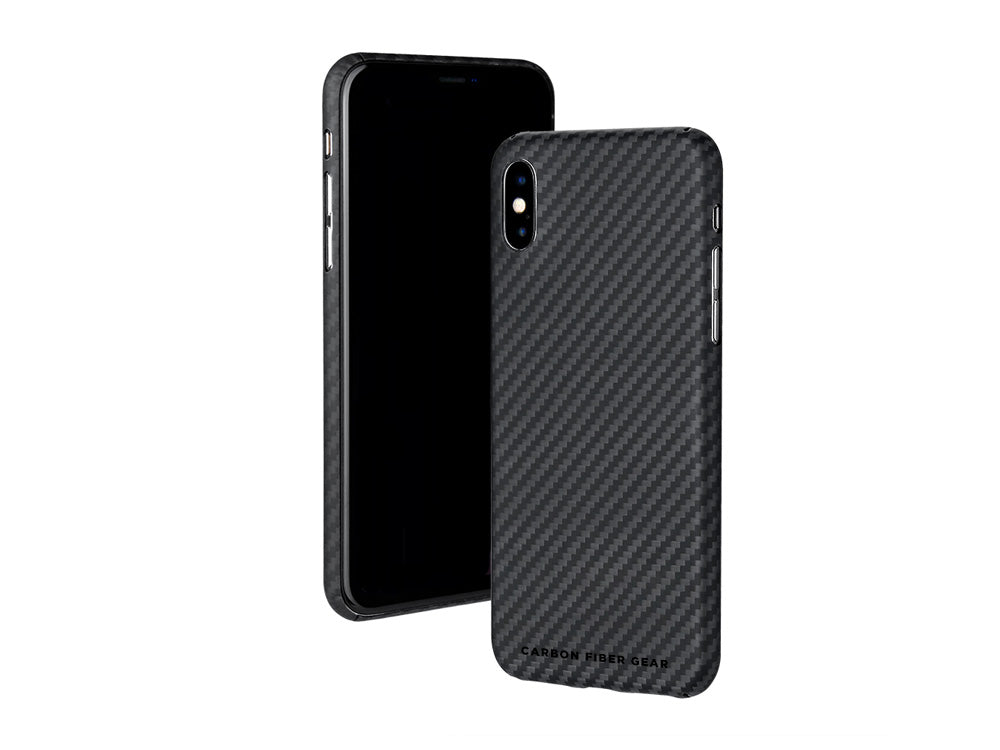 Carbon Fiber Gear Aramid Fiber Case for iPhone X / XS