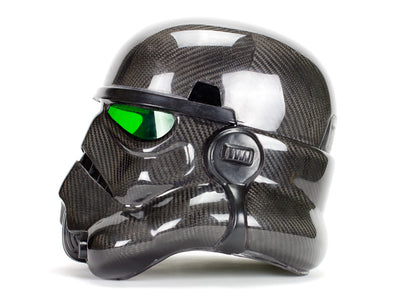 Carbon Fiber Stormtrooper Helmet - As Seen on Pawn Stars