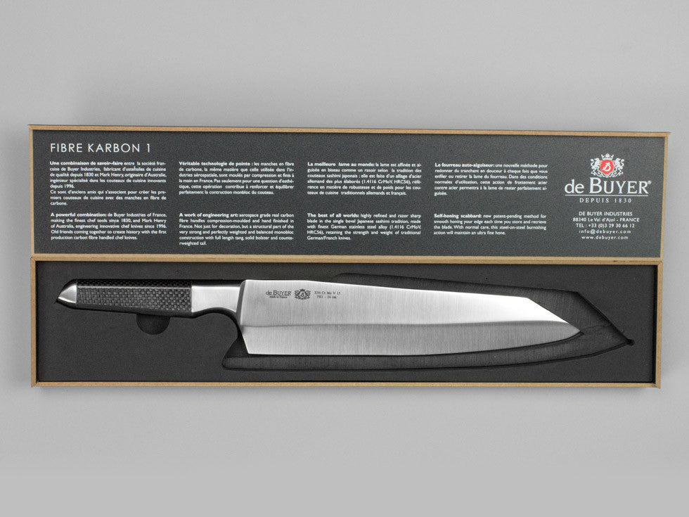 De Buyer FK1 Carbon Fiber Japanese Kitchen Knife
