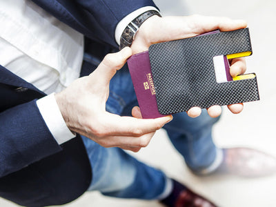 Ogon Carbon Fiber RFID Blocking Passport Clip