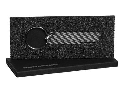 Carbon fiber key tag in box