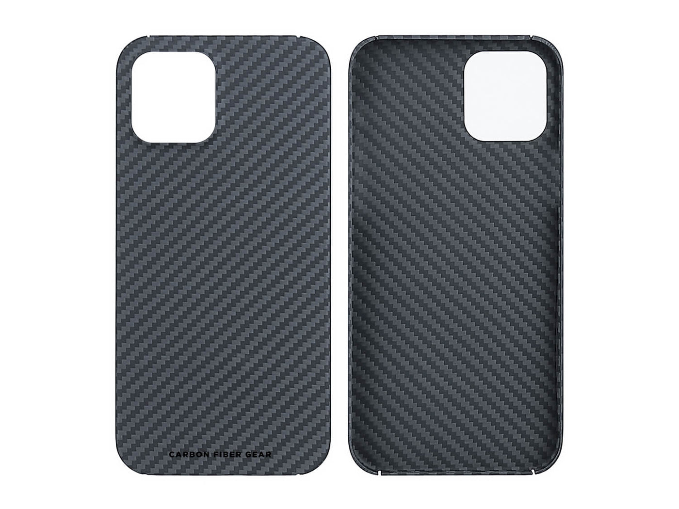 CarboKev Aramid fiber iPhone 12 Pro case, front/back no phone