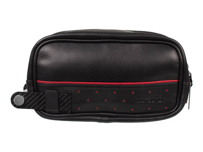 Londono Super Carrera carbon fiber and leather toiletry bag