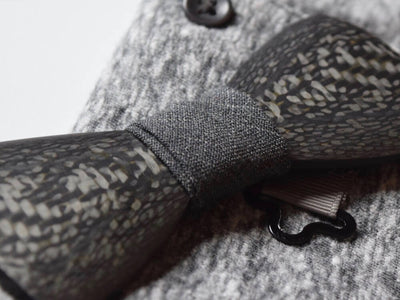 Real Carbon Fiber Bow Tie - Contour