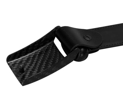 Inside of Carbon Design Belt with 100% Carbon Fiber Buckle