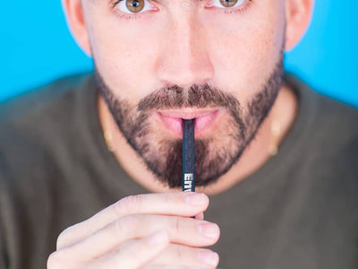 EnvironMATE Reusable Carbon Fiber Forever Drinking Straw lifestyle guy