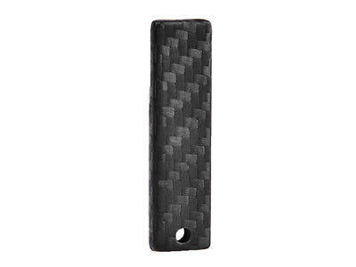 Carbon Touch Rectangular Carbon Fiber 4GB USB Keychain