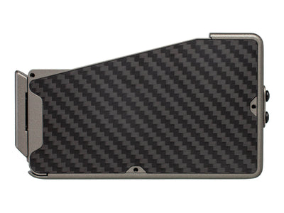 Fantom R Carbon Fiber Fan-Out Wallet with Titanium Money Clip
