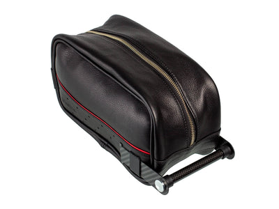 Londono Super Carrera carbon fiber and leather toiletry bag