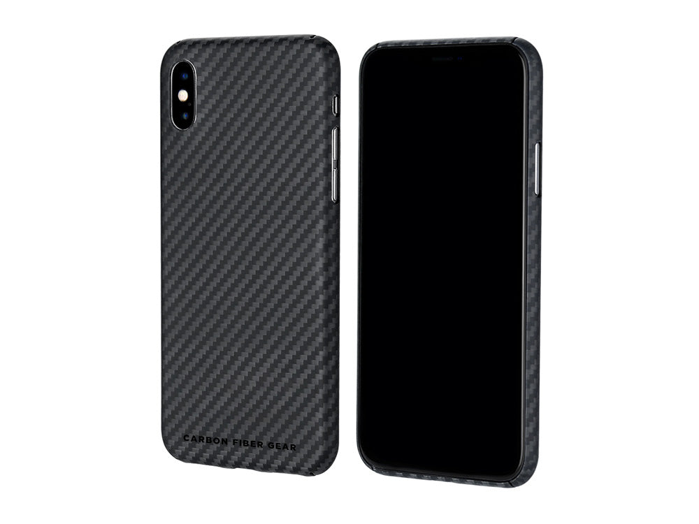 Carbon Fiber Gear Aramid Fiber Case for iPhone X / XS