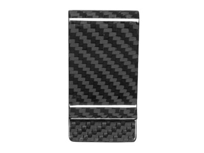 Real Carbon Fiber Money Clip / High-Gloss front