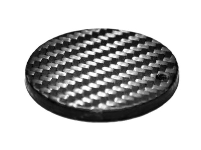 Carbon Touch Circular Sliding Carbon Fiber 4GB USB Keychain