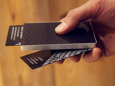 Cardissimo Carbon Fiber Business Card/Credit Card Case