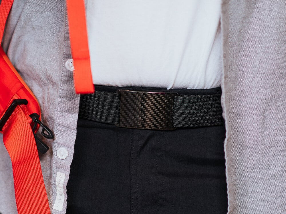 Grip6 Belt with Carbon Fiber Buckle