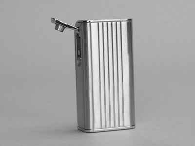 Infinity Double Jet Flame Chrome & Carbon Fiber Lighter