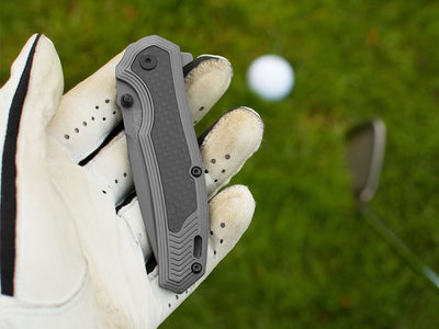 Kershaw Fringe Carbon Fiber A/O Frame Lock Knife