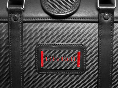 Londono Easy Travel Carbon Fiber and Leather Weekend Bag