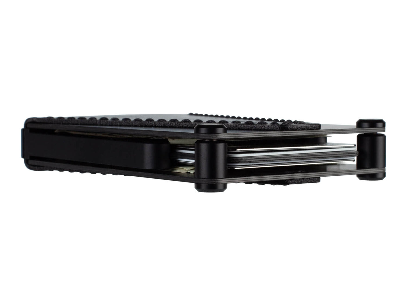 P17 carbon fiber wallet, side