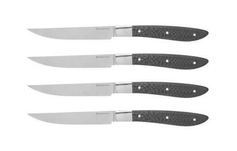4-Piece Carbon Fiber Steak Knife Set