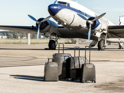 Swiss Luggage Carbon Fiber Suitcase