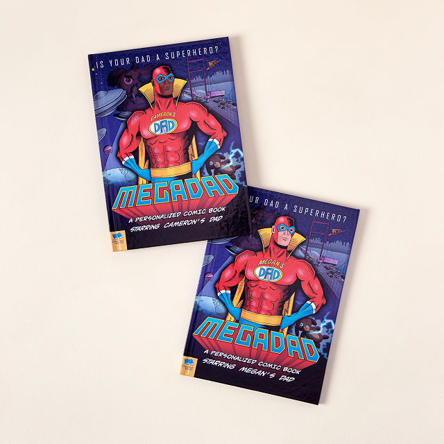 Mega Dad Personalized Comic Book What To Get Your Dad In 2020 | Cool Gift Ideas For Men