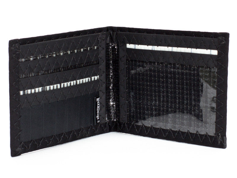 RAGGEDedge Bi-Fold Carbon Fiber Sailcloth Wallet