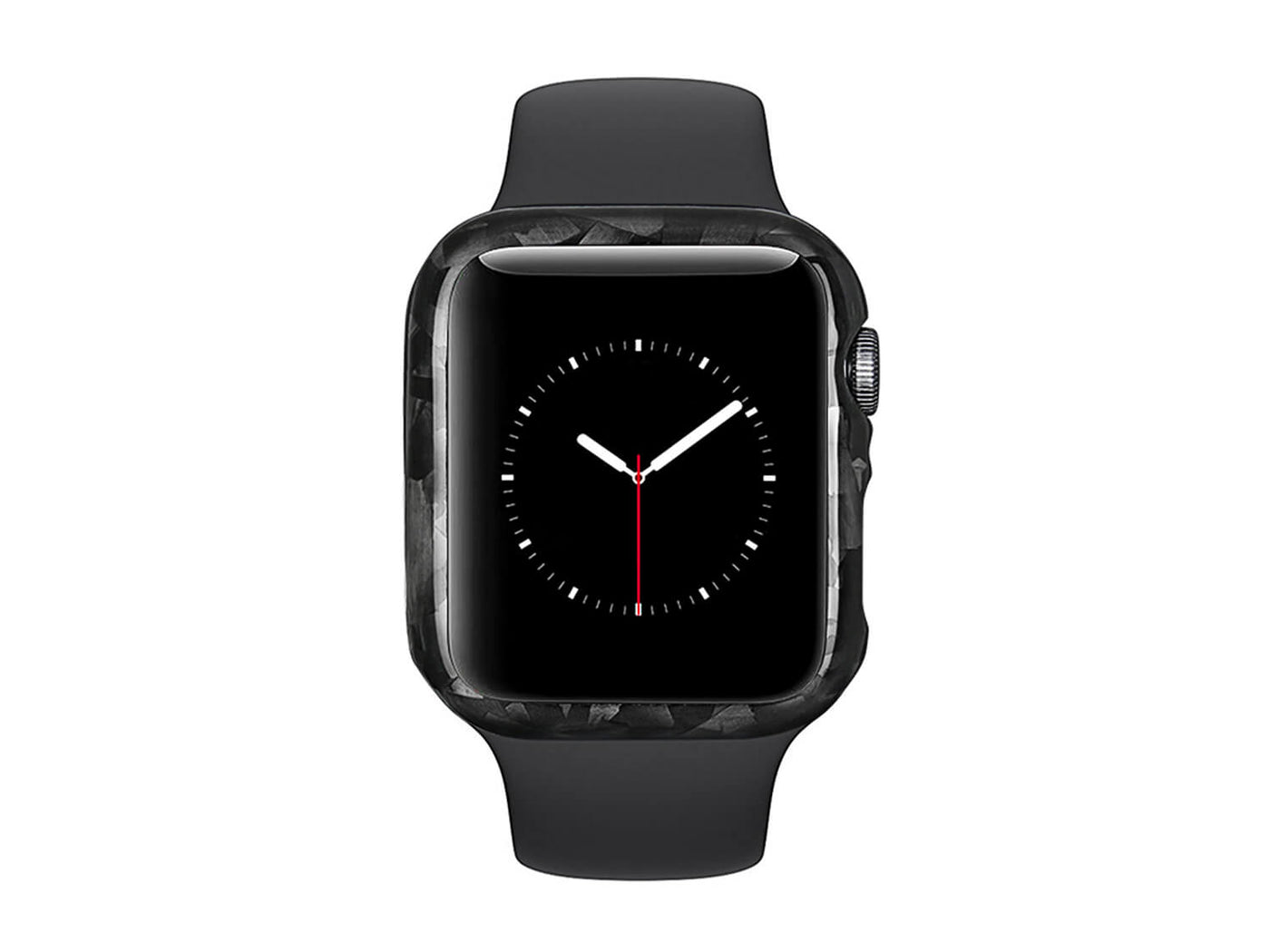 CarboShield Forged Carbon Fiber Case for 44mm Apple Watch Series 6 / SE / 5 / 4