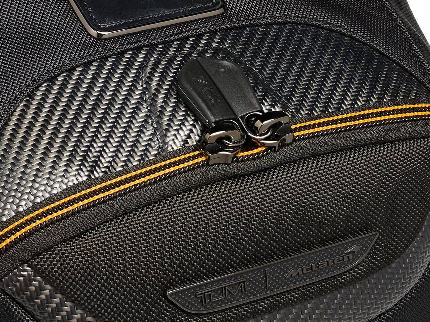 TUMI | McLaren Velocity backpack, up close
