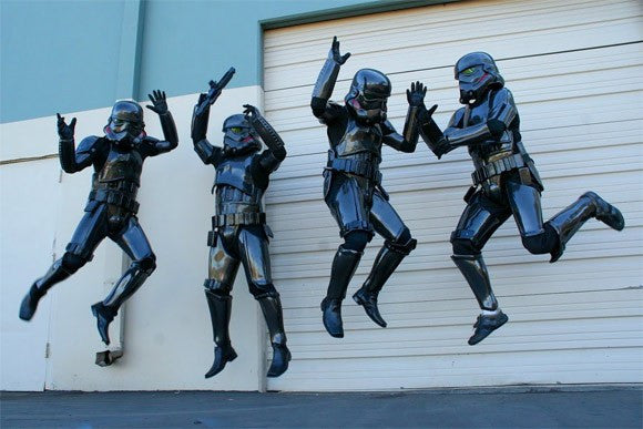 Carbon fiber Stormtroopers