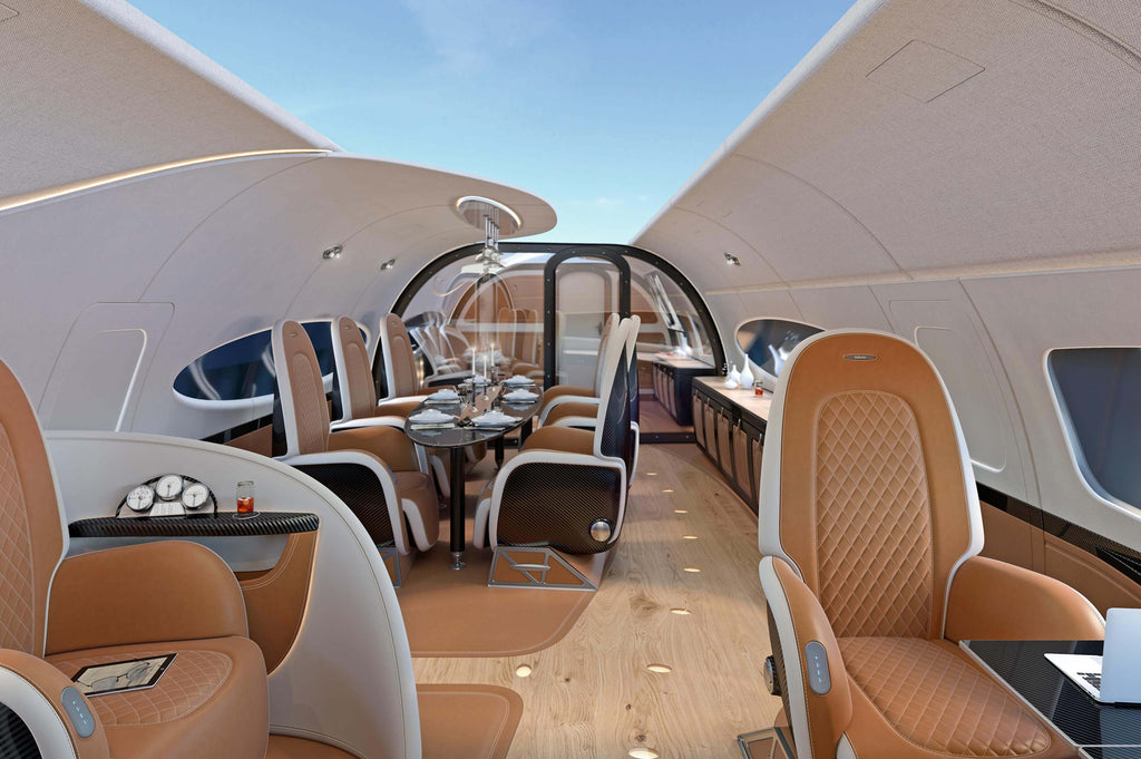 Airbus Pagani Infinito cabin