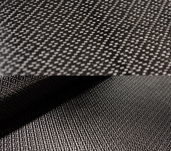 Atomic carbon fiber fabric
