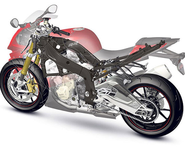 bmw-frame | BMW To Mass Produce Carbon Fiber Bolt-On Motorcycle Frame