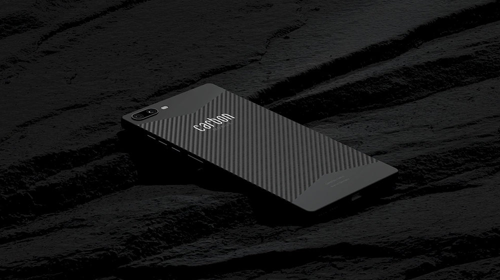 carbon 1 mk ii phone at the back | feature | Introducing-The-World’s-First-Carbon-Fiber-SmartPhone