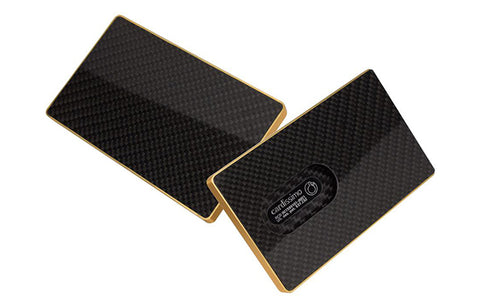 Cardissimo Carbon Fiber Business Card'Credit Card Holder | 5 Cool Carbon Fiber Business Card Holders 