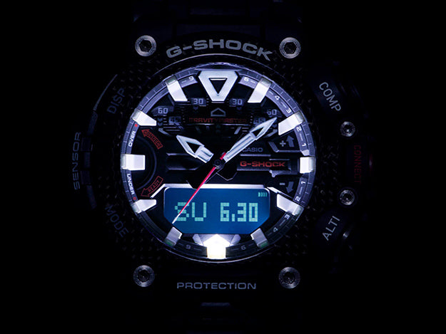 Features-body | G-SHOCK Gravitymaster GRB200 Carbon Fiber Watch Review