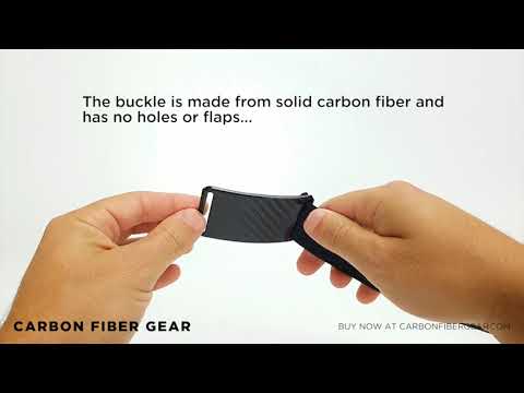 Grip6 Belt with Carbon Fiber Buckle
