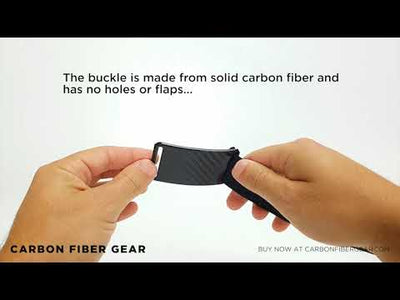 Grip6 Belt with Carbon Fiber Buckle