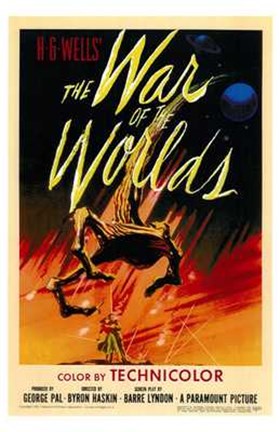 War Of The Worlds Art Print | 7 Cool Gifts For Nerds in 2020